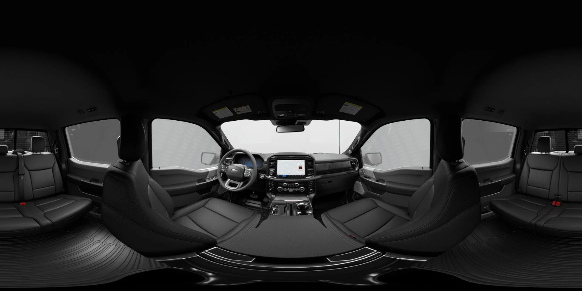 New 2026 Agate Black Metallic Ford XLT image 8