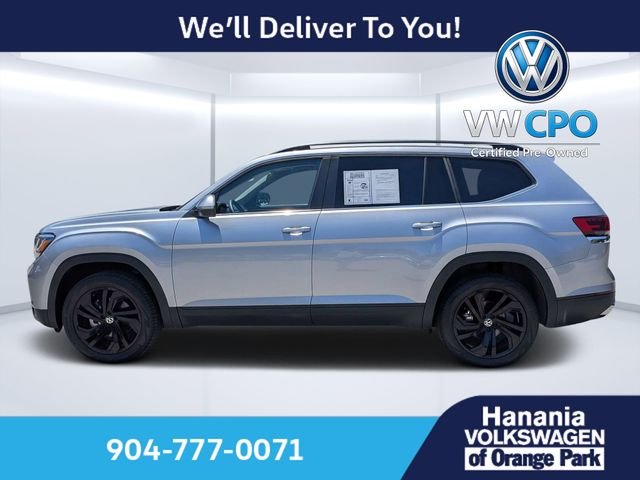 Certified Used 2023 Silver Volkswagen 3.6L V6 SE w/Technology image 2