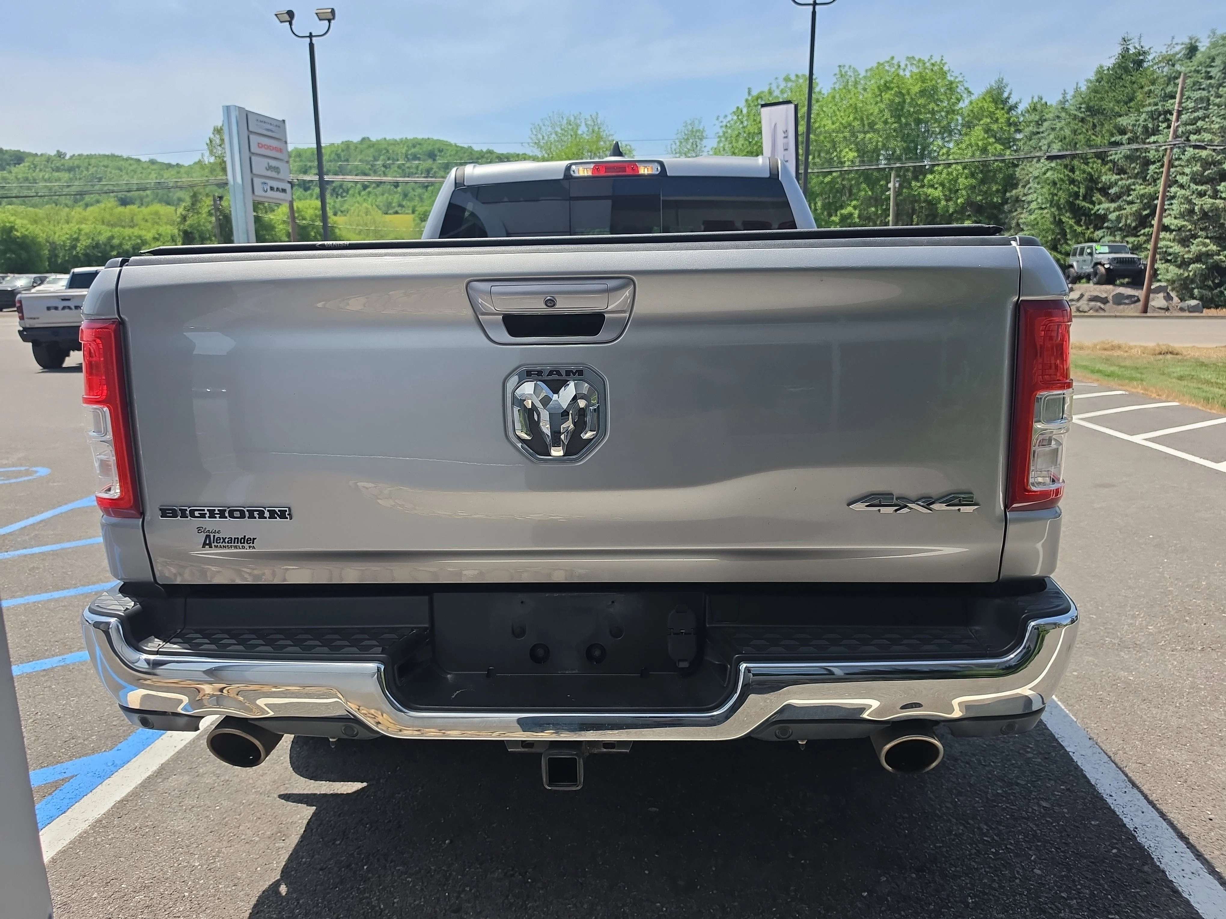 Used 2022 Billet Silver Metallic Clearcoat Ram Big Horn image 4