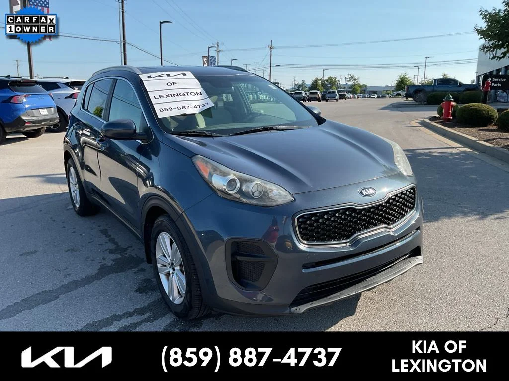 Used 2019 Pacific Blue Kia LX image 1