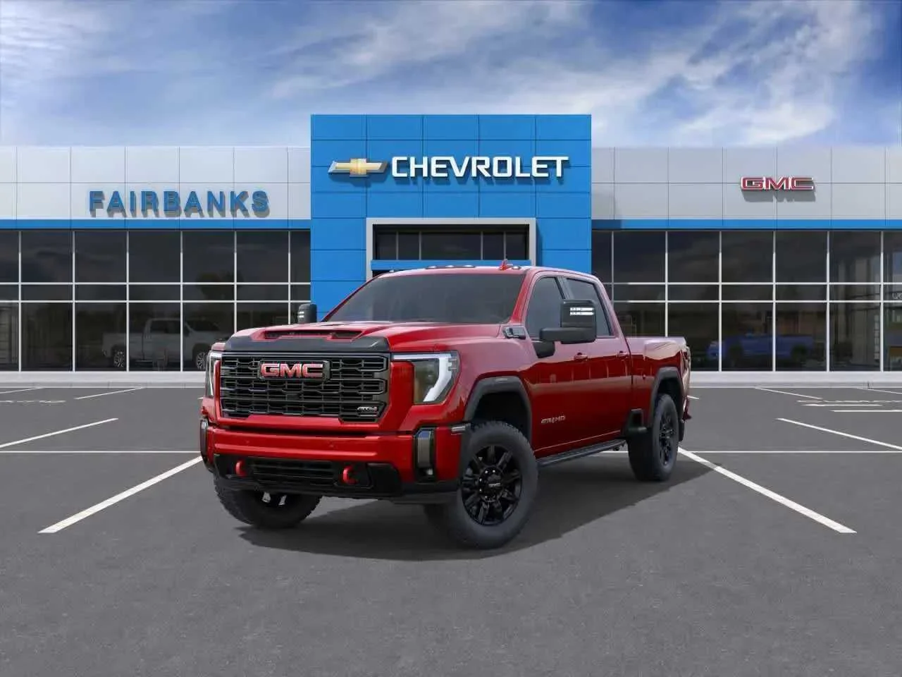 New 2026 Volcanic Red Tintcoat GMC AT4 image 8