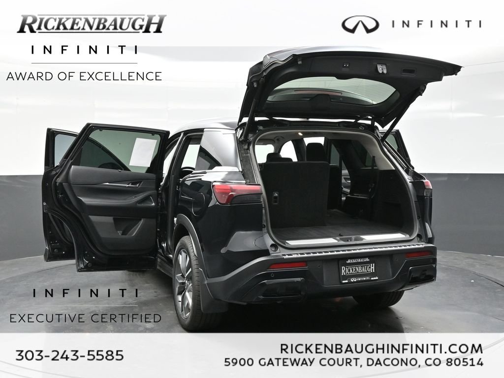 Certified Used 2023 Black INFINITI LUXE image 48