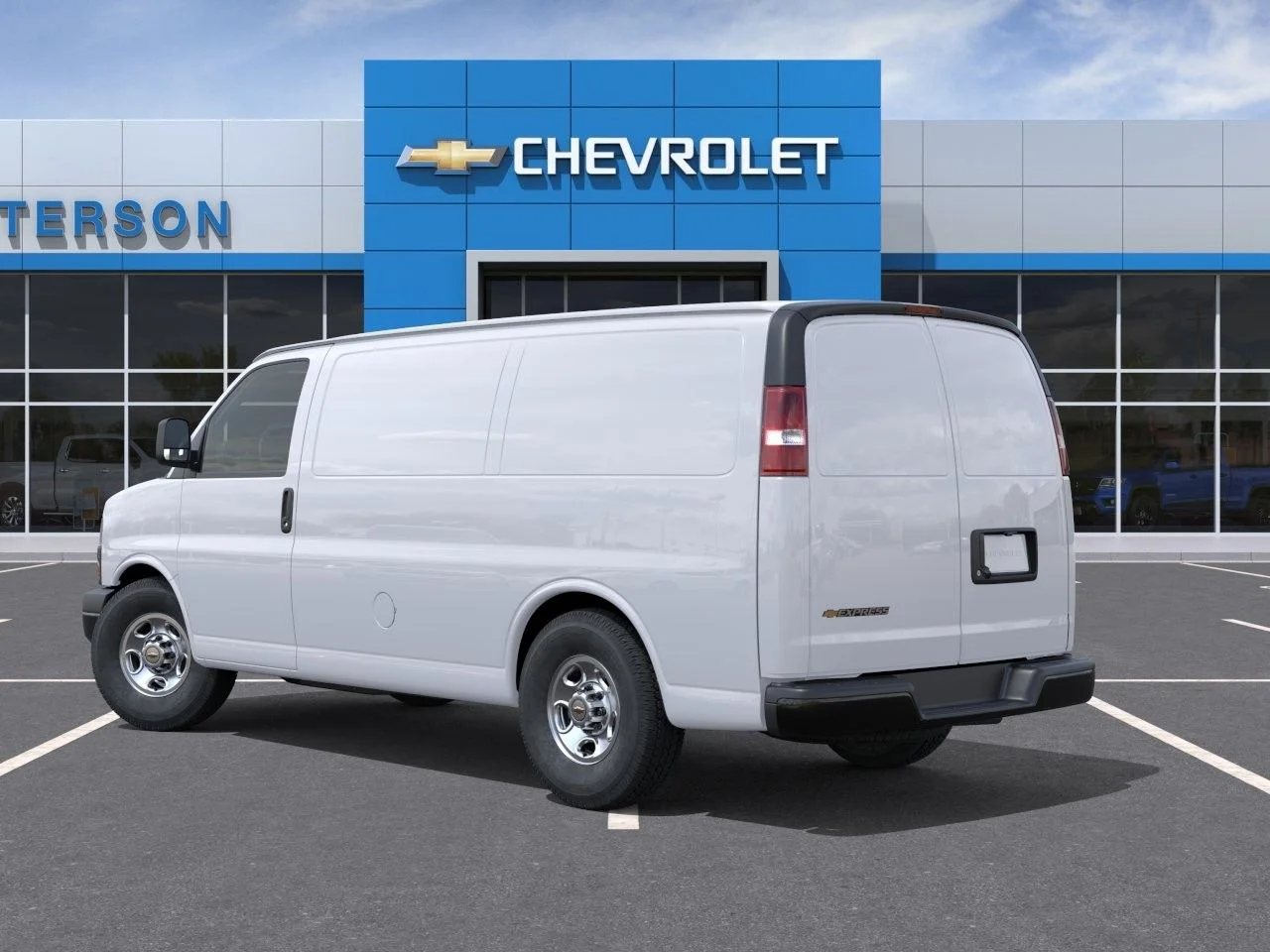 New 2026 White Chevrolet Work Van image 6