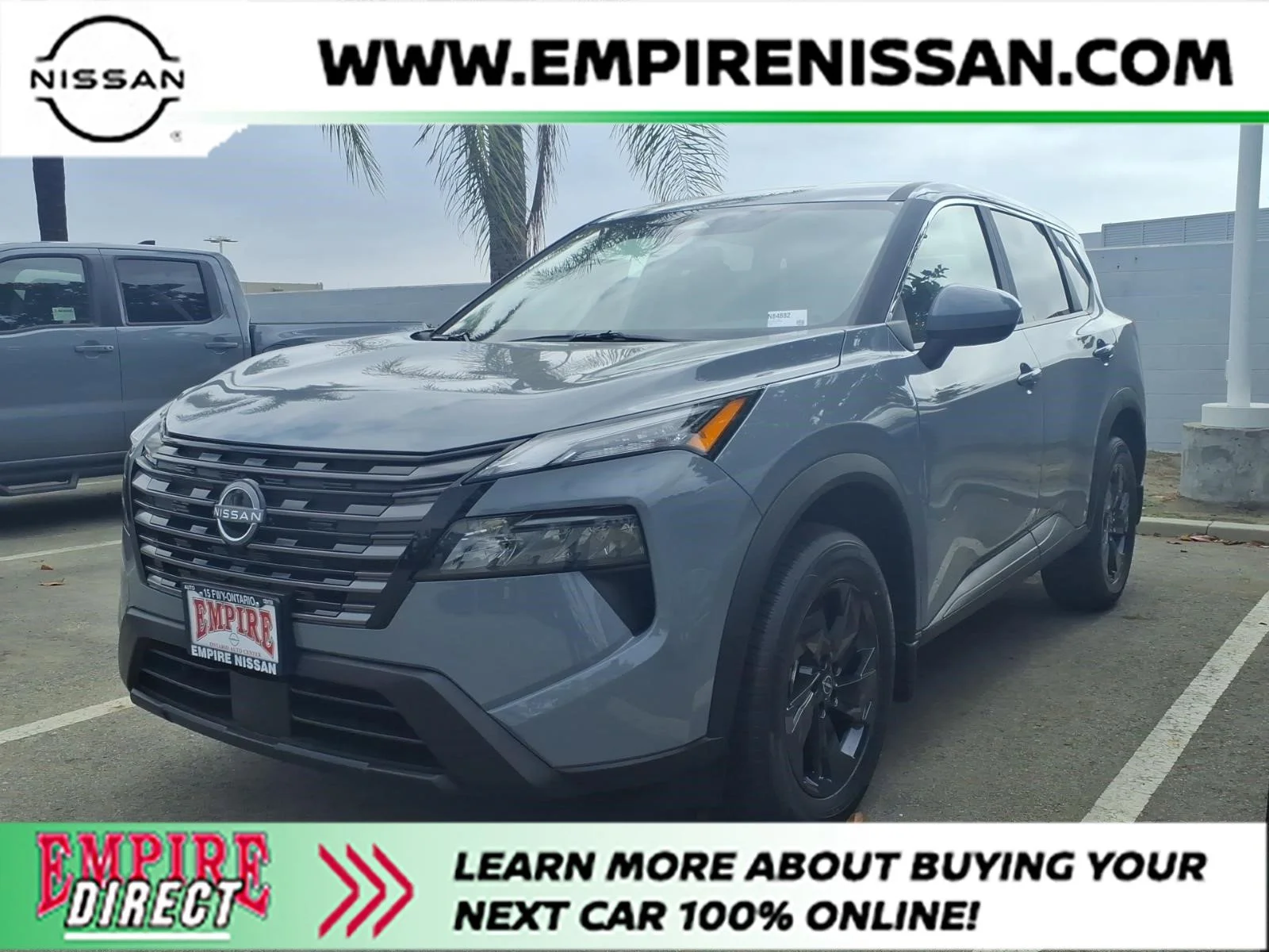 New 2026 Boulder Gray Pearl Nissan SV image 1