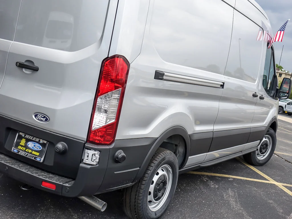 New 2026 Ingot Silver Metallic Ford Cargo Van image 8