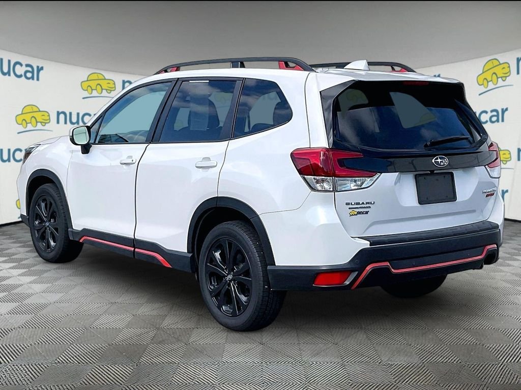 Used 2020 Crystal White Pearl Subaru Sport image 4