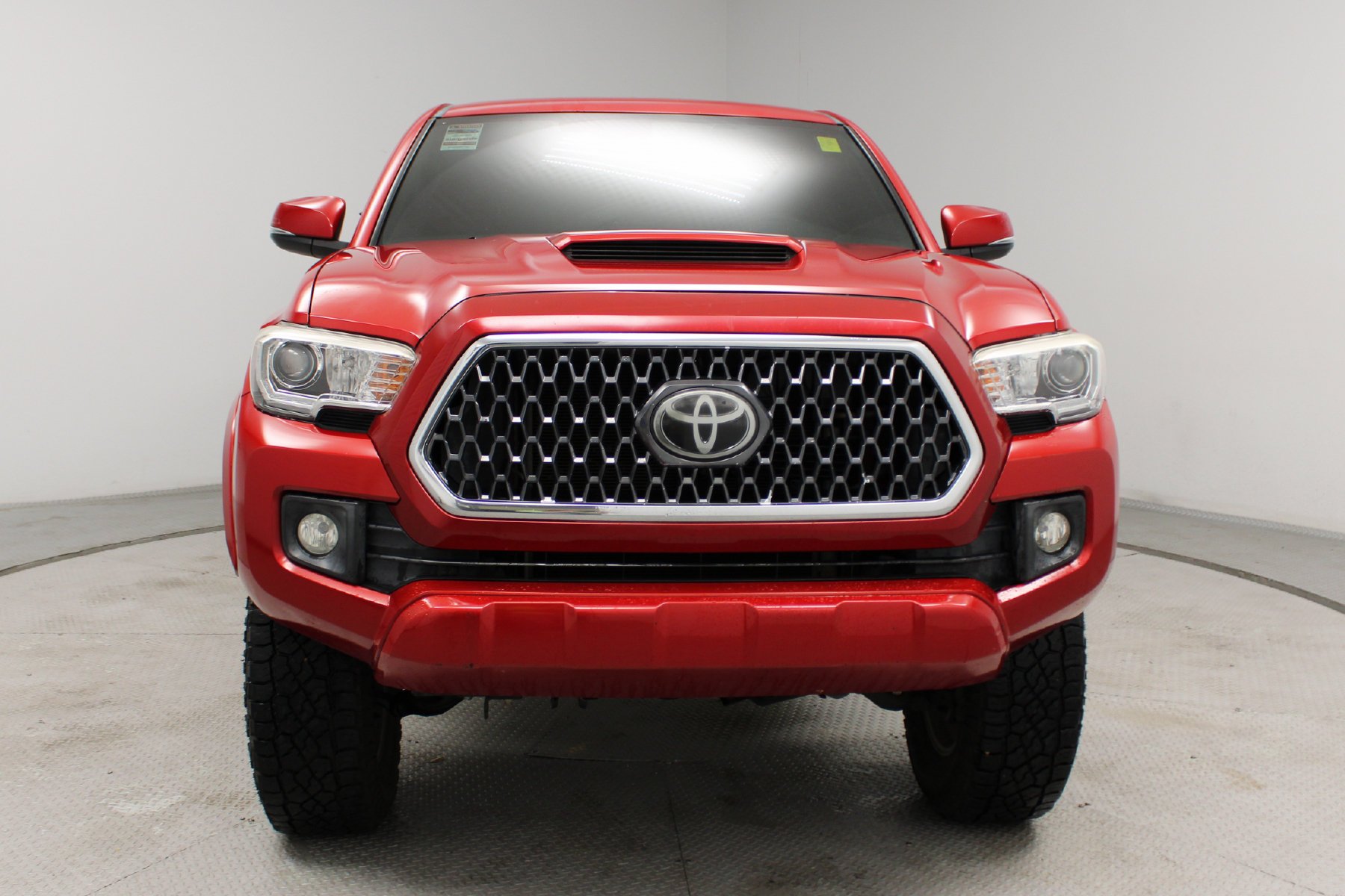 Used 2018 Barcelona Red Metallic Toyota TRD Sport Double Cab 5