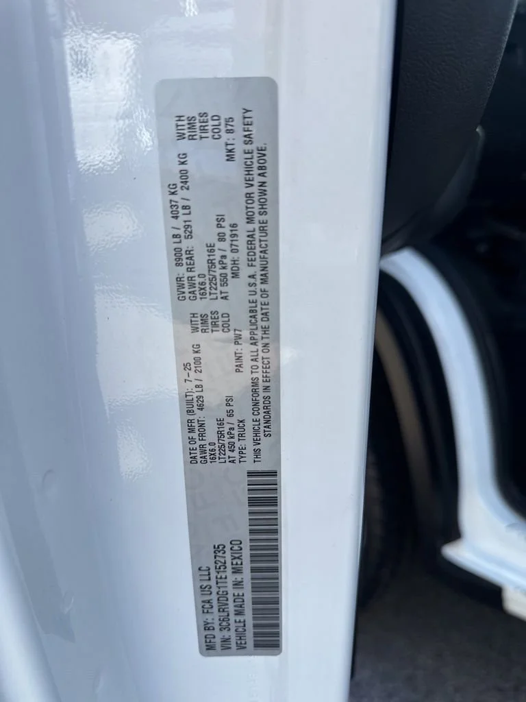 Used 2026 White Ram Tradesman image 27