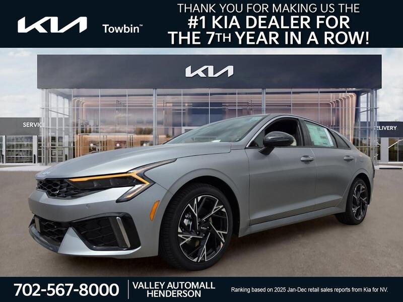 New 2026 Steel Matte Gray Kia GT-Line FWD image 1
