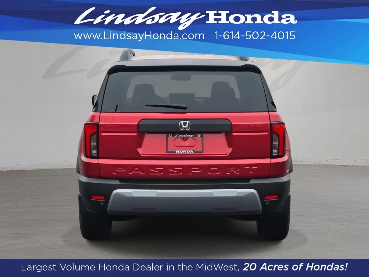 New 2026 Radiant Red Metallic II Honda RTL image 13
