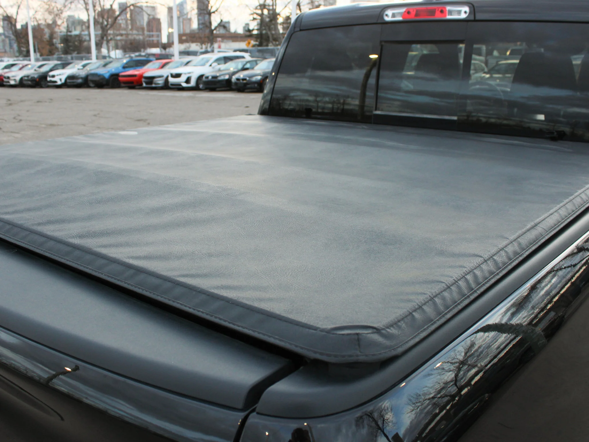 Certified Used 2023 Black RAM Limited * No Accidents | HEMI V8 | Alpine | Heated Seats | Apple CarPlay | Tonneau Cover image 16