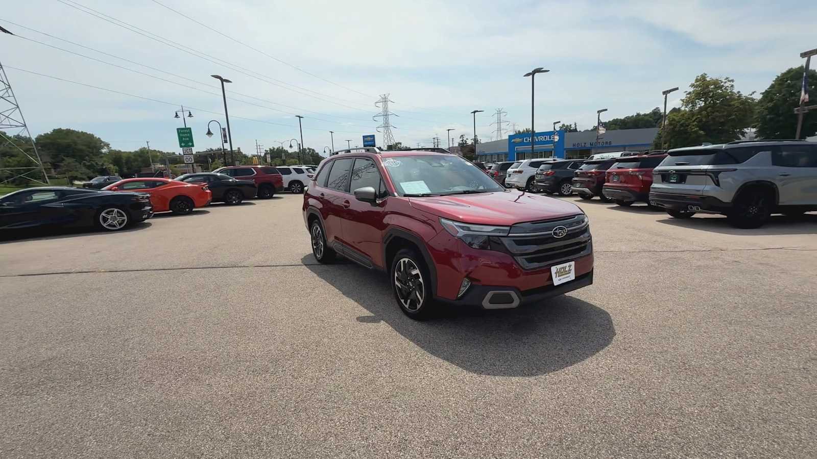 Used 2025 Red Subaru Limited image 2
