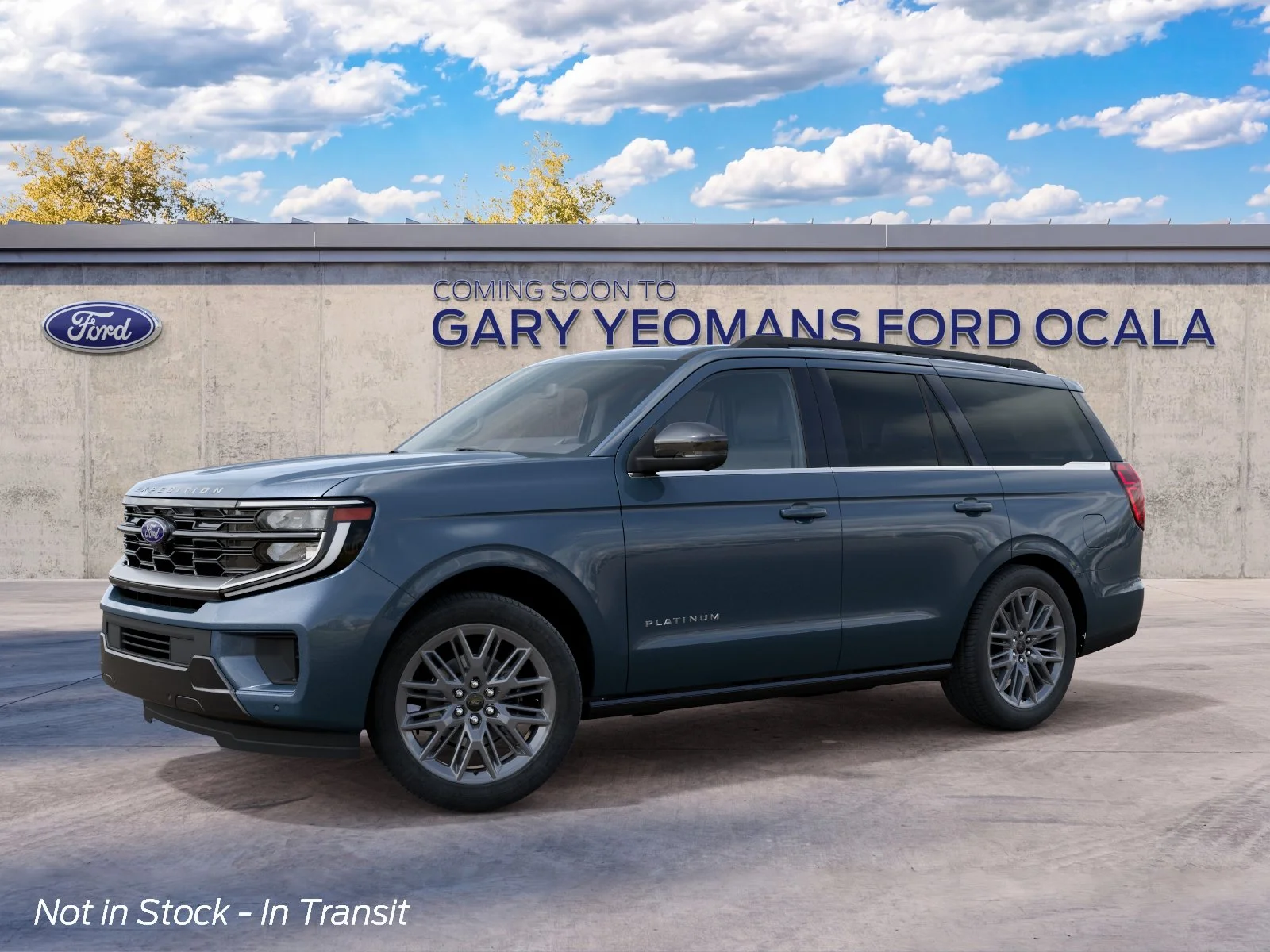 New 2027 Nocturnal Blue Metallic Ford Platinum image 1