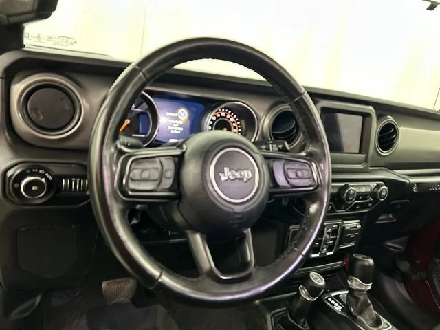 Used 2022 Red Jeep Unlimited Willys image 4