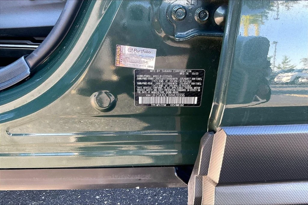 Certified Used 2024 Green Subaru Premium image 36