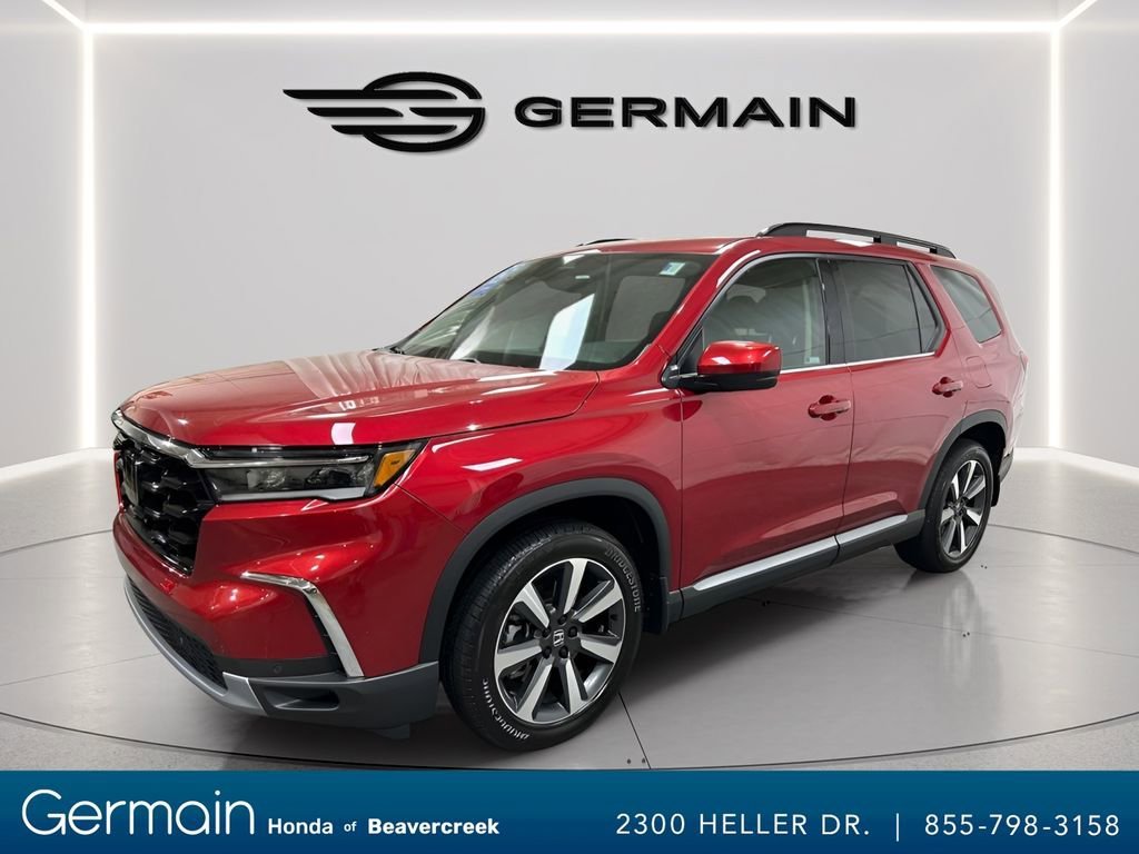 Certified Used 2025 Radiant Red Metallic II Honda AWD TRG image 8