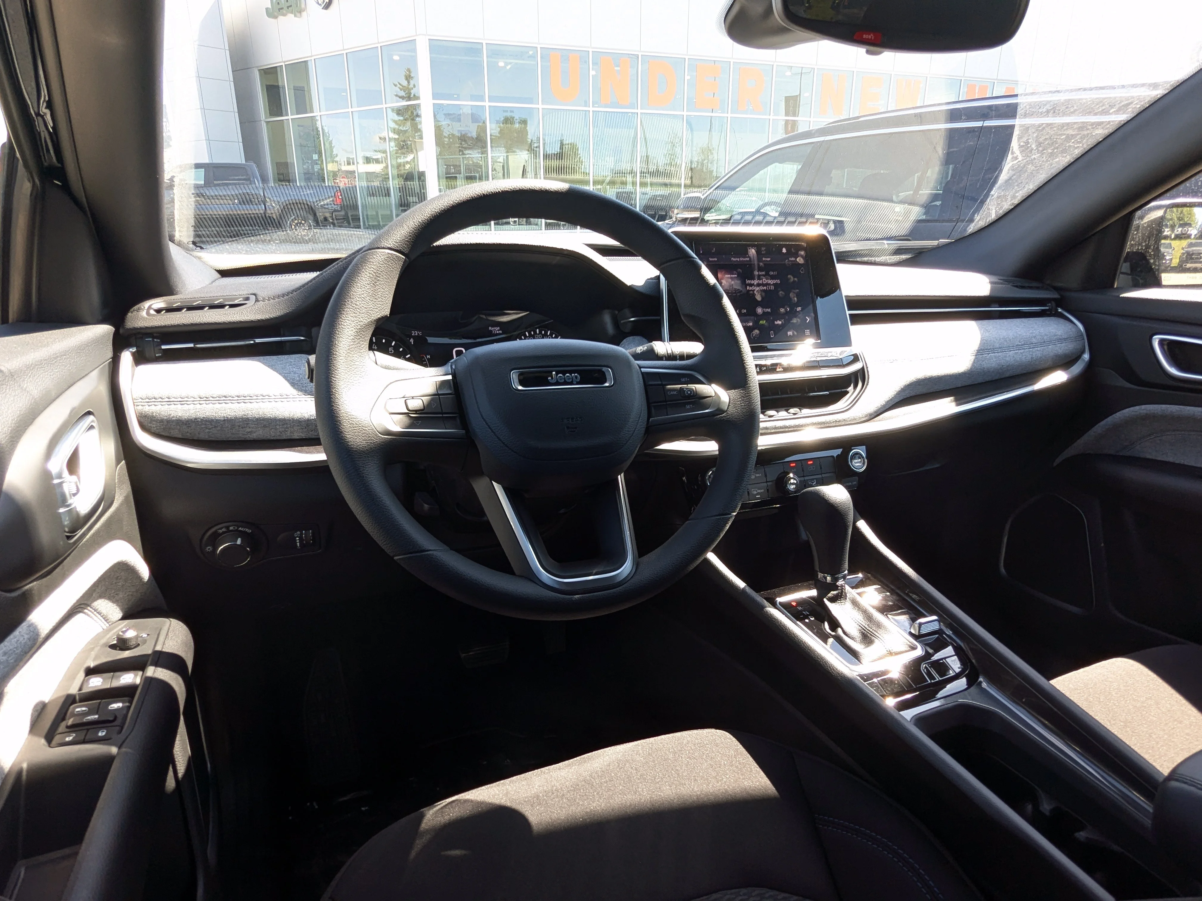 New 2025 Black Jeep Sport - - Forward Collision Warning - LED Head Lamps - Heated Seats and More! image 22