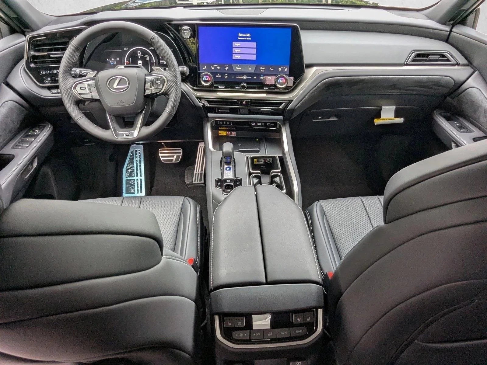 New 2026 Caviar Lexus TX 500h F SPORT PERFORMANCE PREMIUM AWD image 13