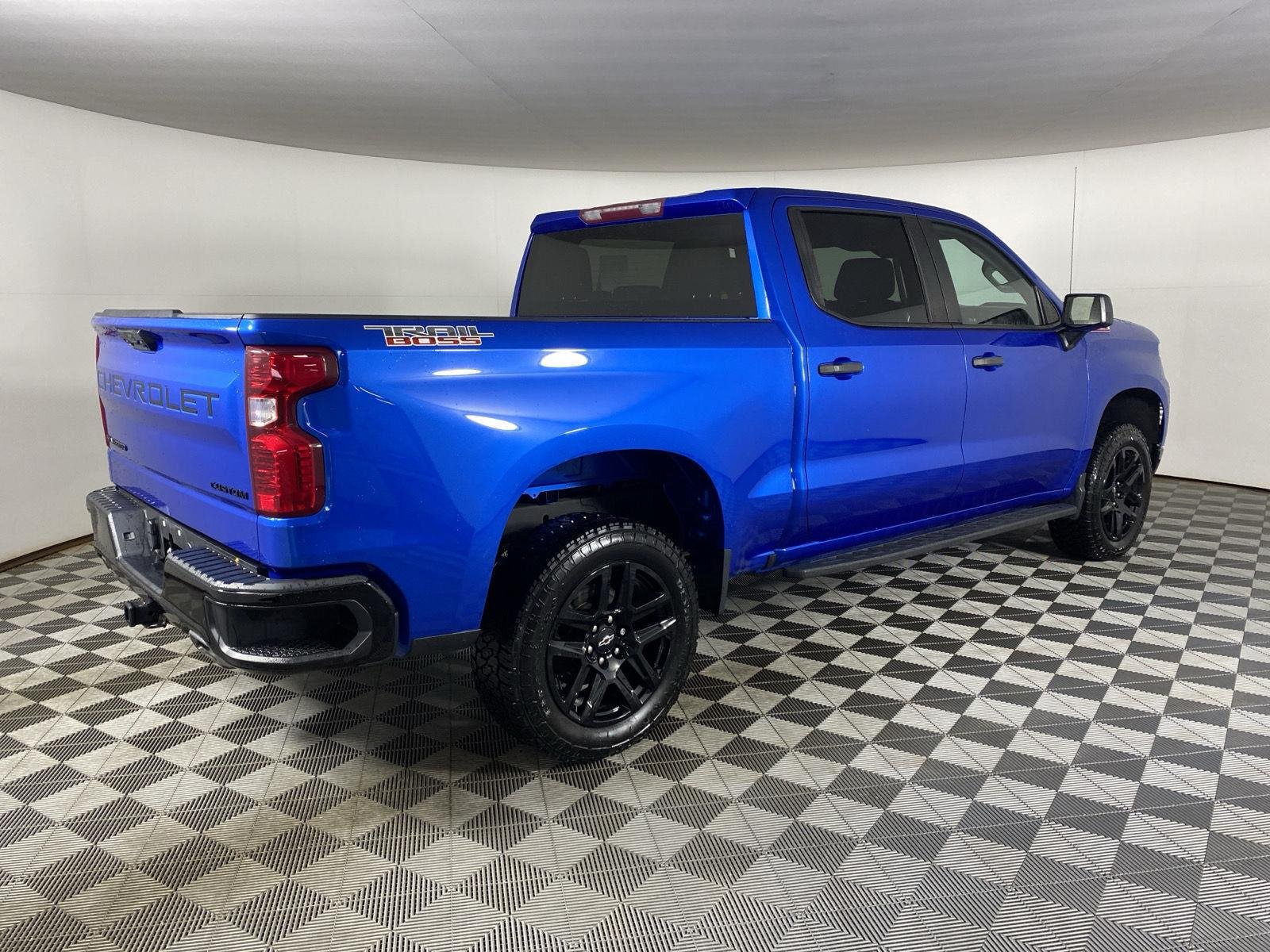 Used 2022 Glacier Blue Metallic Chevrolet Custom Trail Boss image 7