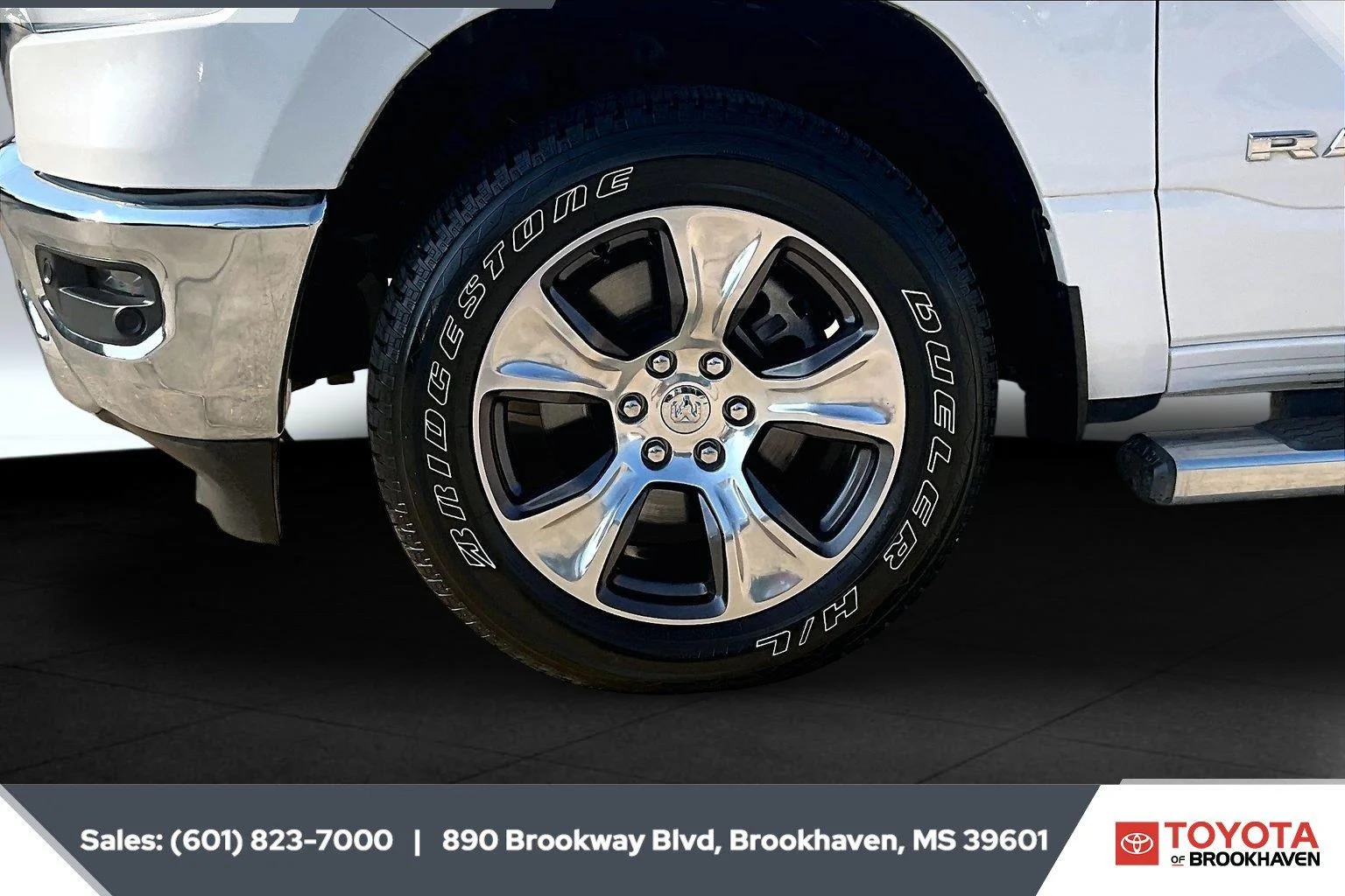 Used 2024 Ivory White Tri-Coat Pearlcoat Ram Laramie image 7