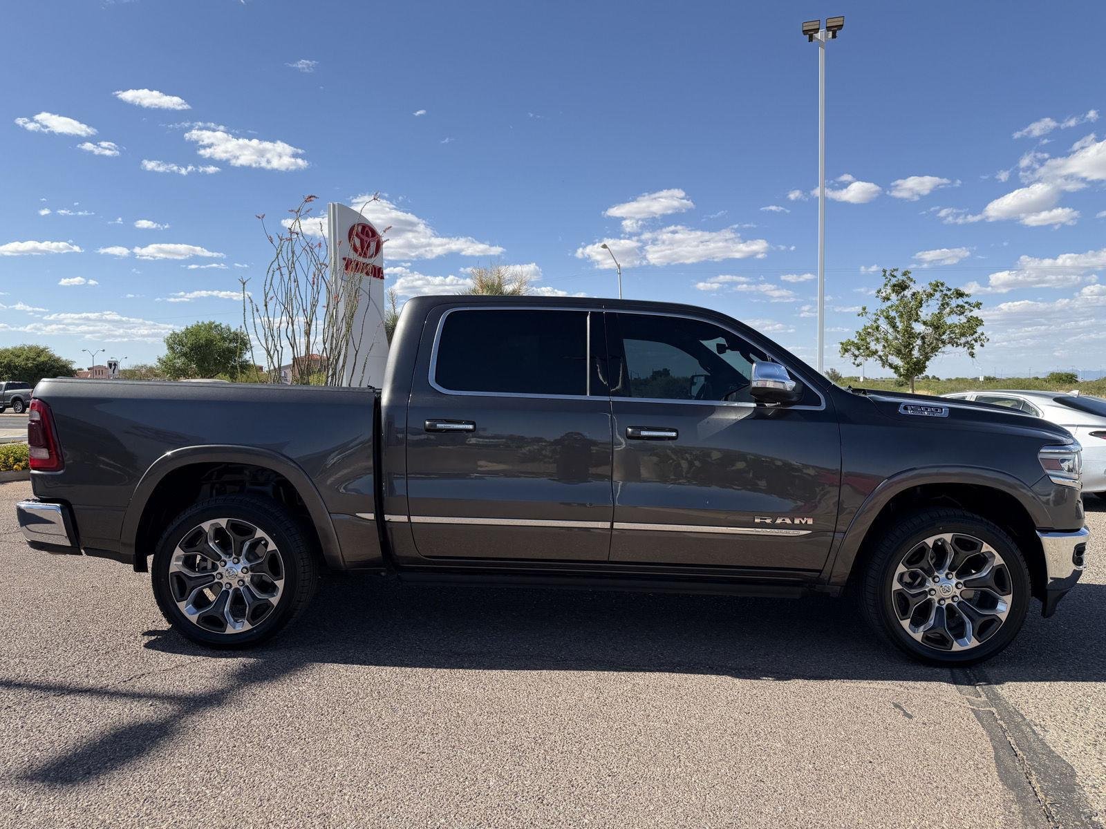 Used 2019 Granite Crystal Metallic Clearcoat Ram Limited image 8
