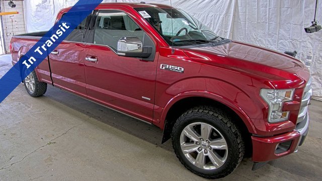 Used 2017 Ruby Red Metallic Tinted Clearcoat Ford Platinum image 1