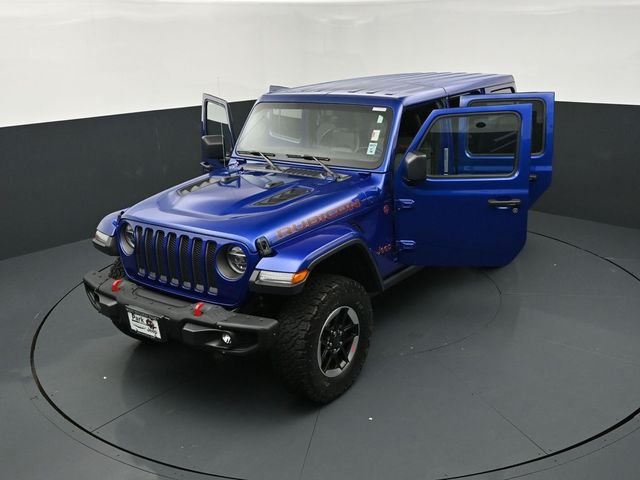 Used 2020 Blue Jeep Unlimited Rubicon image 25