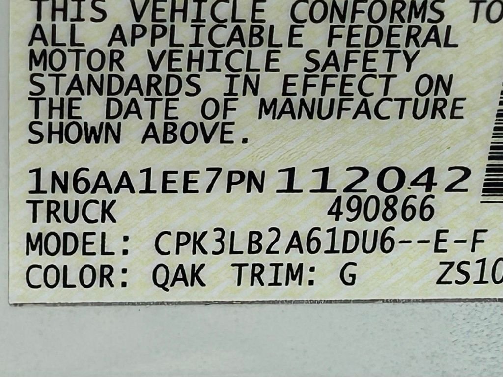 Used 2023 White Nissan SV image 47