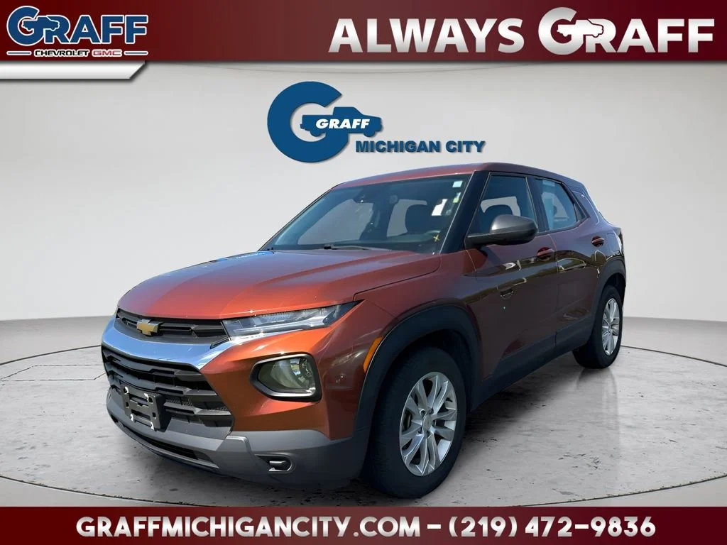 Used 2021 DARK COPPER METALLIC Chevrolet LS image 1