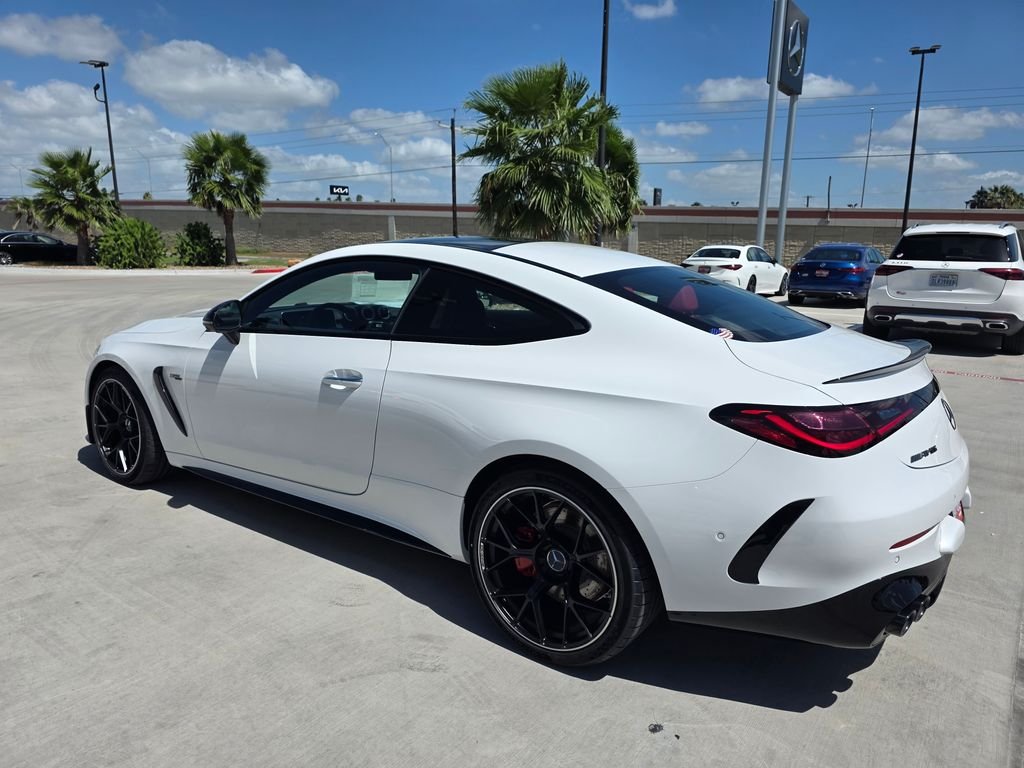 New 2026 MANUFAKTUR Moonlight White Metallic Mercedes-Benz AMG® CLE 53 4MATIC+ Coupe image 5