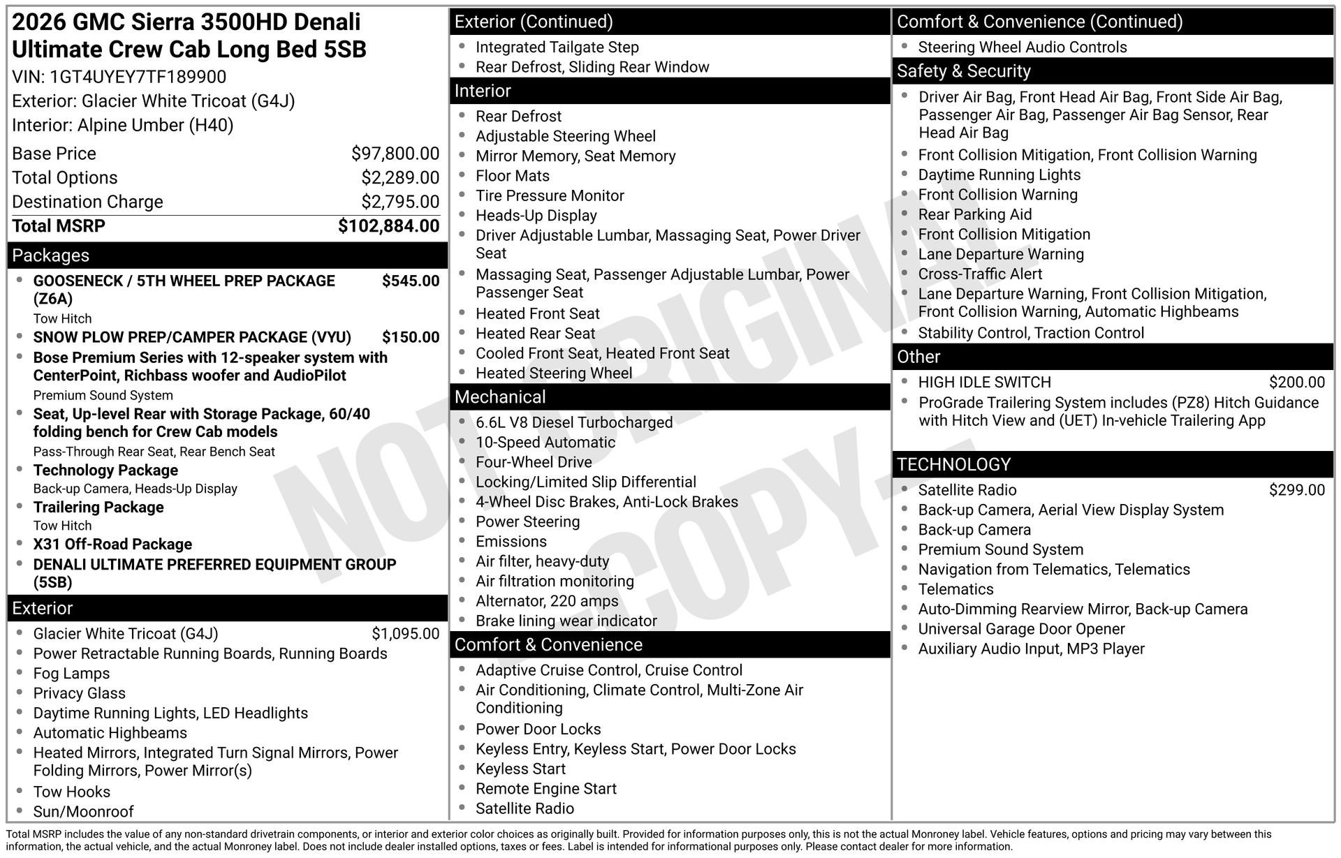 2026 GMC SIERRA HD - Image 2