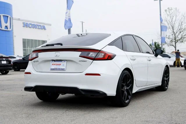 Used 2024 Platinum White Pearl Honda Sport image 5