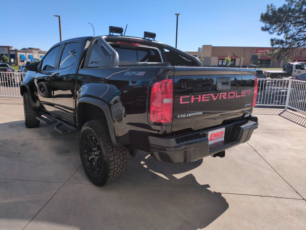 Used 2021 BLACK Chevrolet 4WD ZR2 image 3