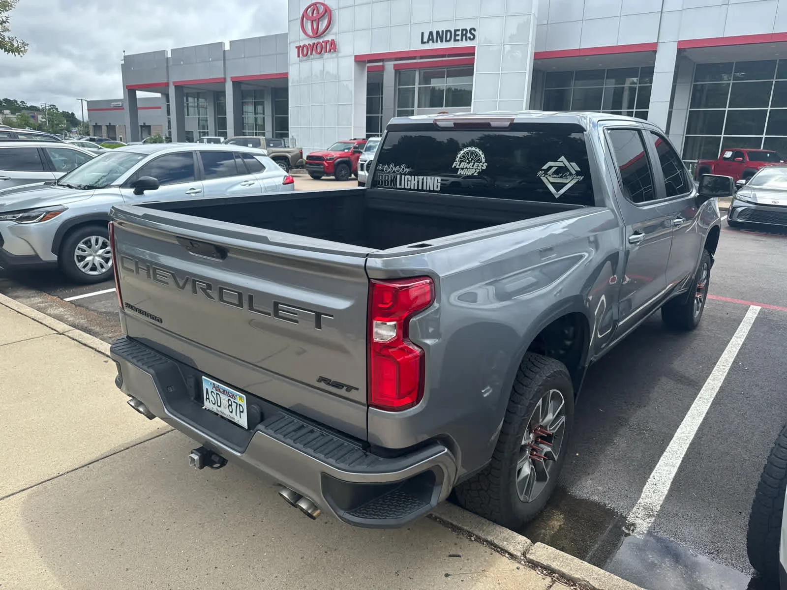 Used 2021 Satin Steel Metallic Chevrolet RST image 4