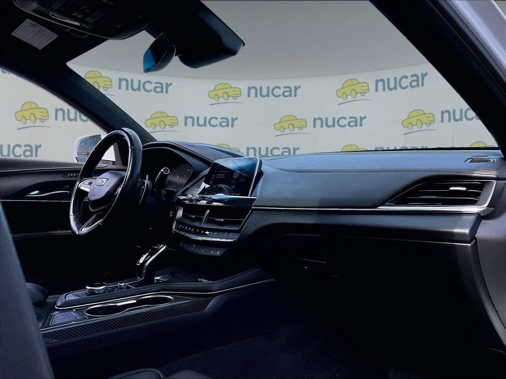 Used 2021 Summit White Cadillac V-Series image 14
