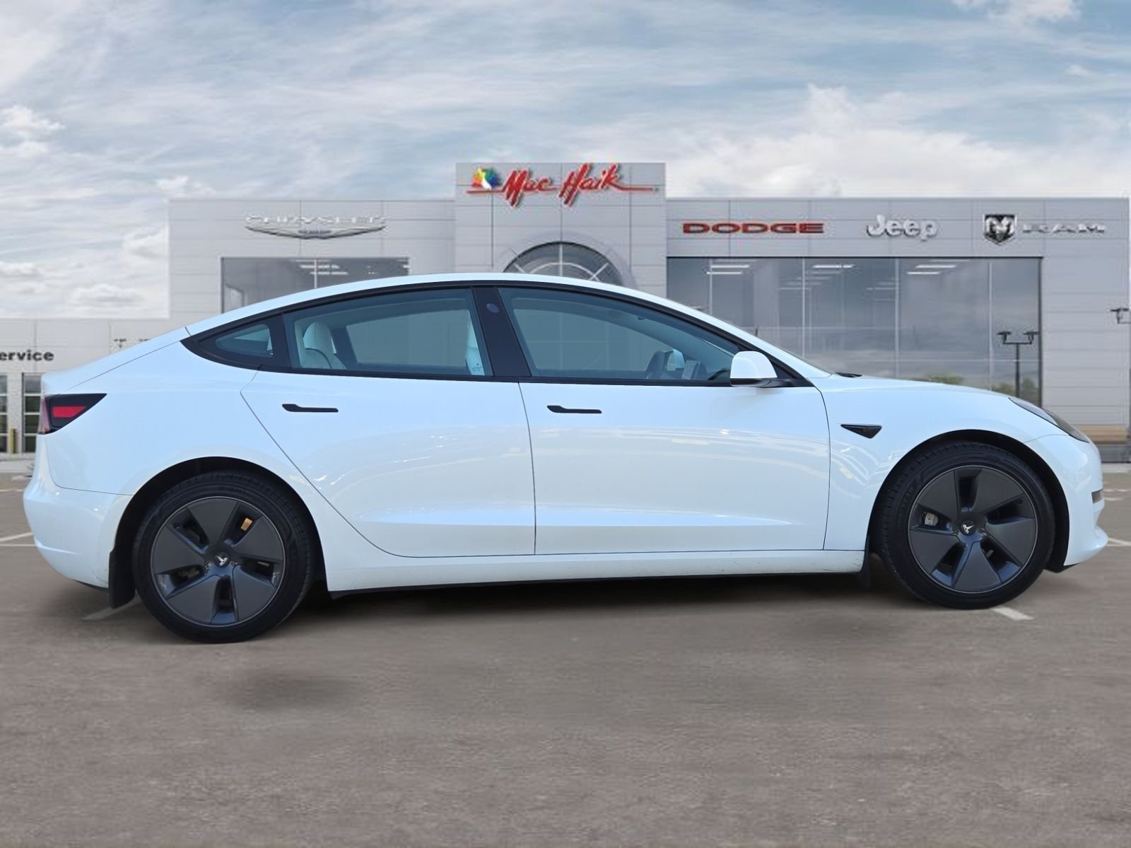 Used 2023 White Tesla Base image 6