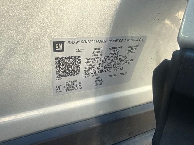 Used 2021 Silver GMC SLE image 8
