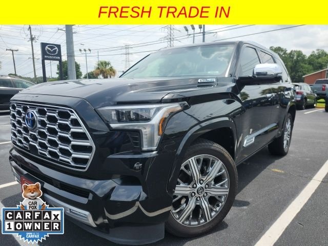 Used 2024 Black Toyota Capstone image 3