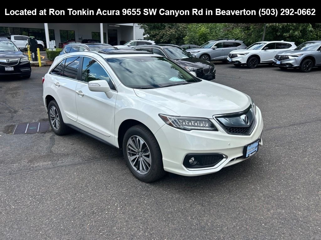 Used 2016 White Diamond Pearl Acura Base image 1