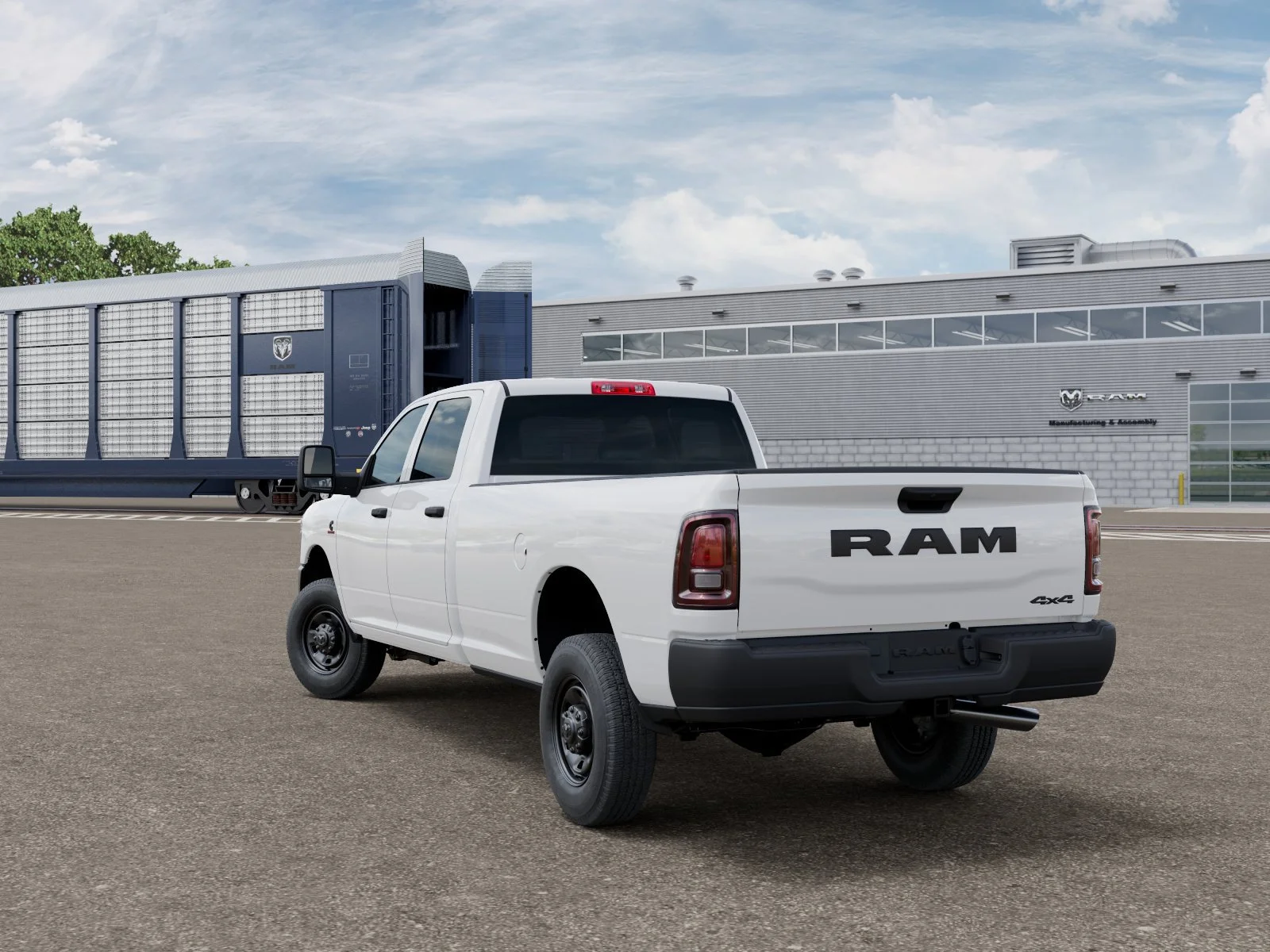 New 2026 Bright White Clearcoat RAM Tradesman image 3