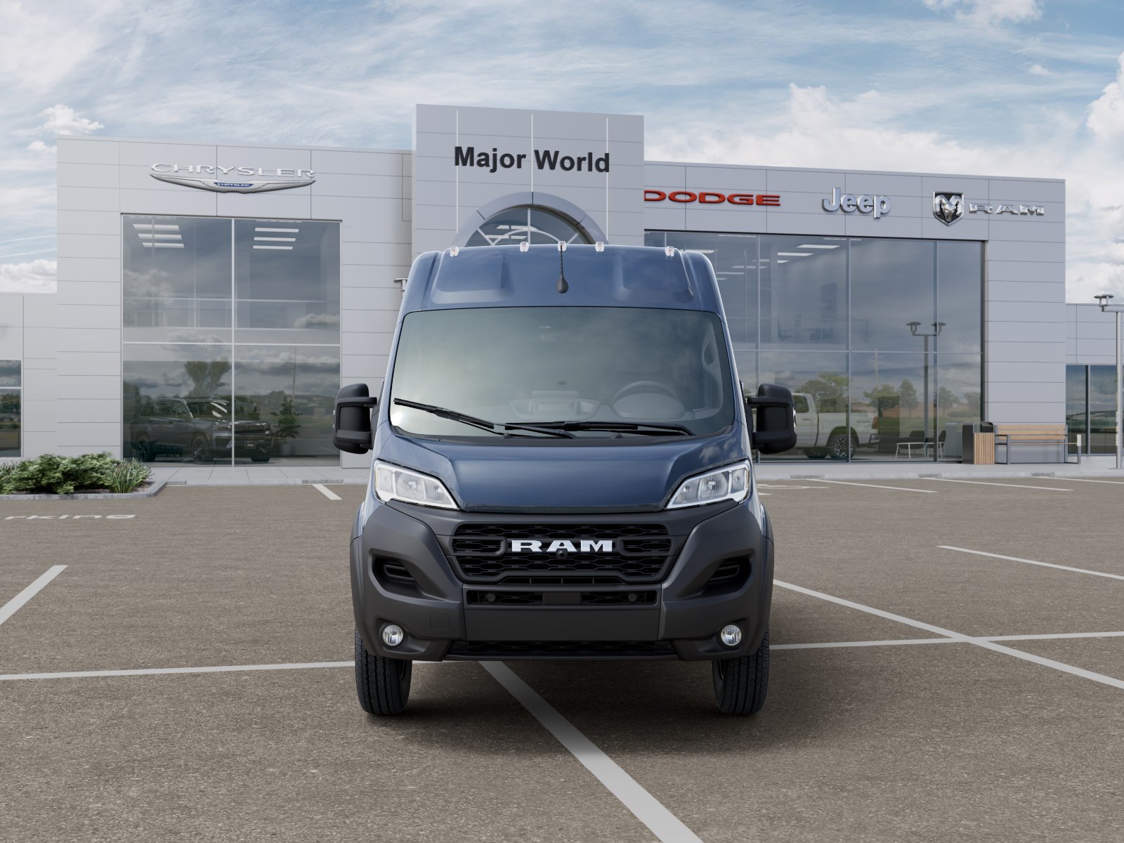 New 2026 Forged Blue Metallic Exterior Paint RAM  image 6