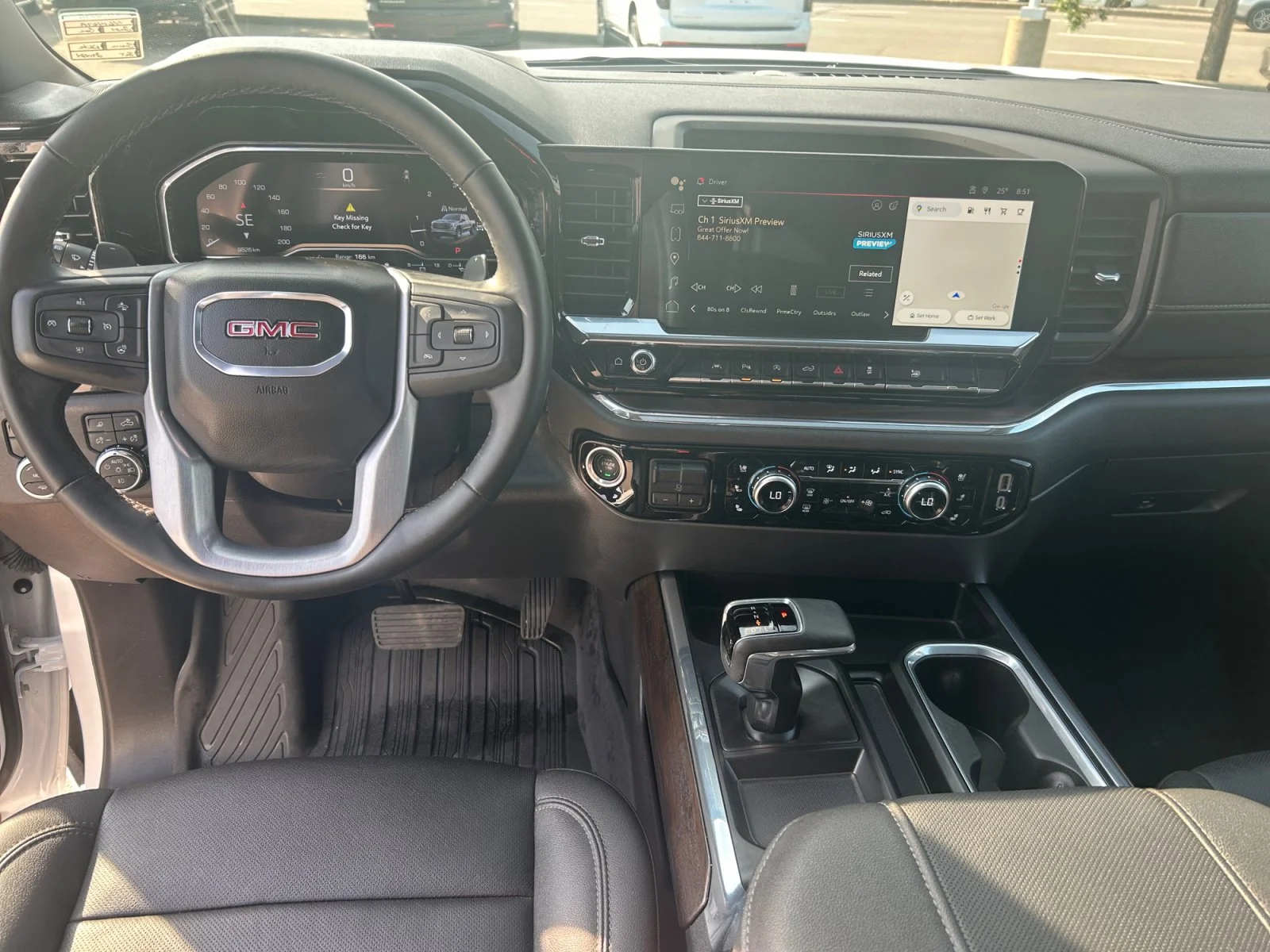 Used 2024 White GMC SLT Crew Cab 6.2L Leather Sunroof 4x4 image 21