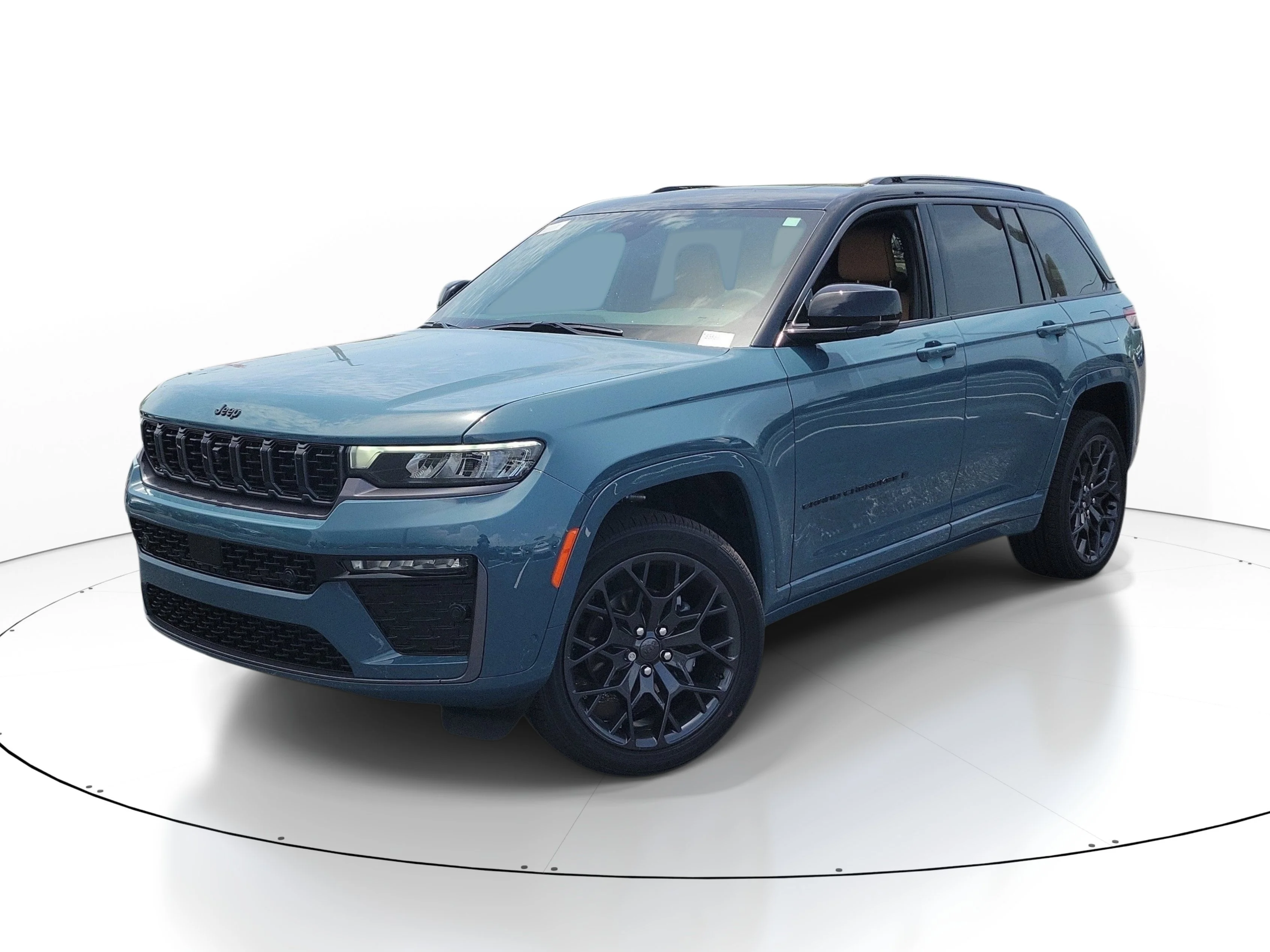 New 2026 Steel Blue Jeep Summit image 2