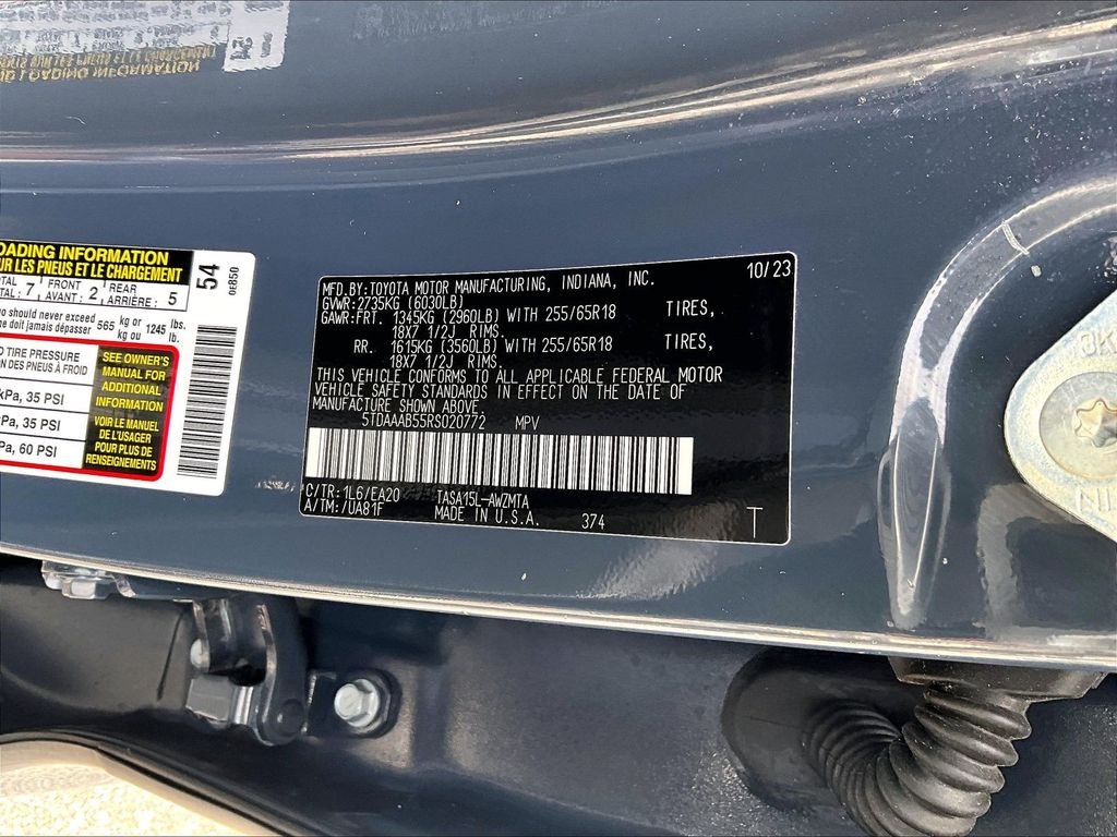 Used 2024 White Toyota XLE image 37