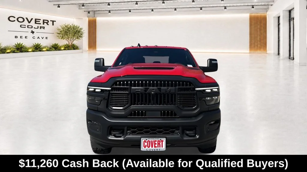 New 2026 Flame Red Clearcoat RAM Rebel image 3
