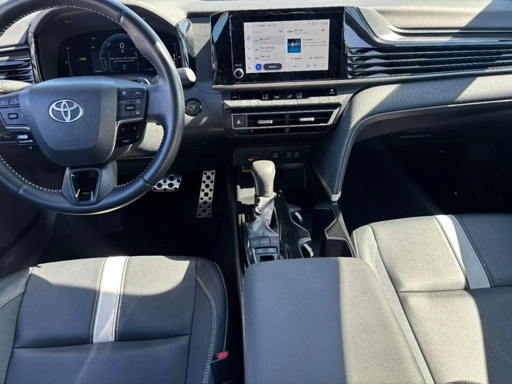 Used 2025 Reservoir Blue Toyota SE image 14