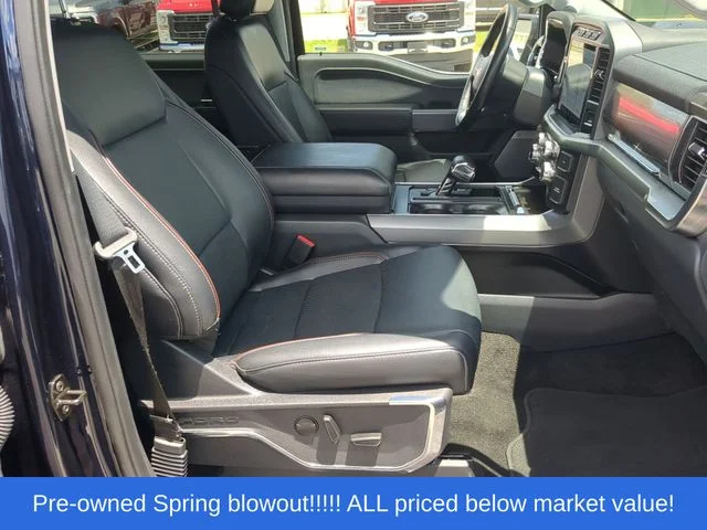 Used 2022 Blue Ford Lariat image 47