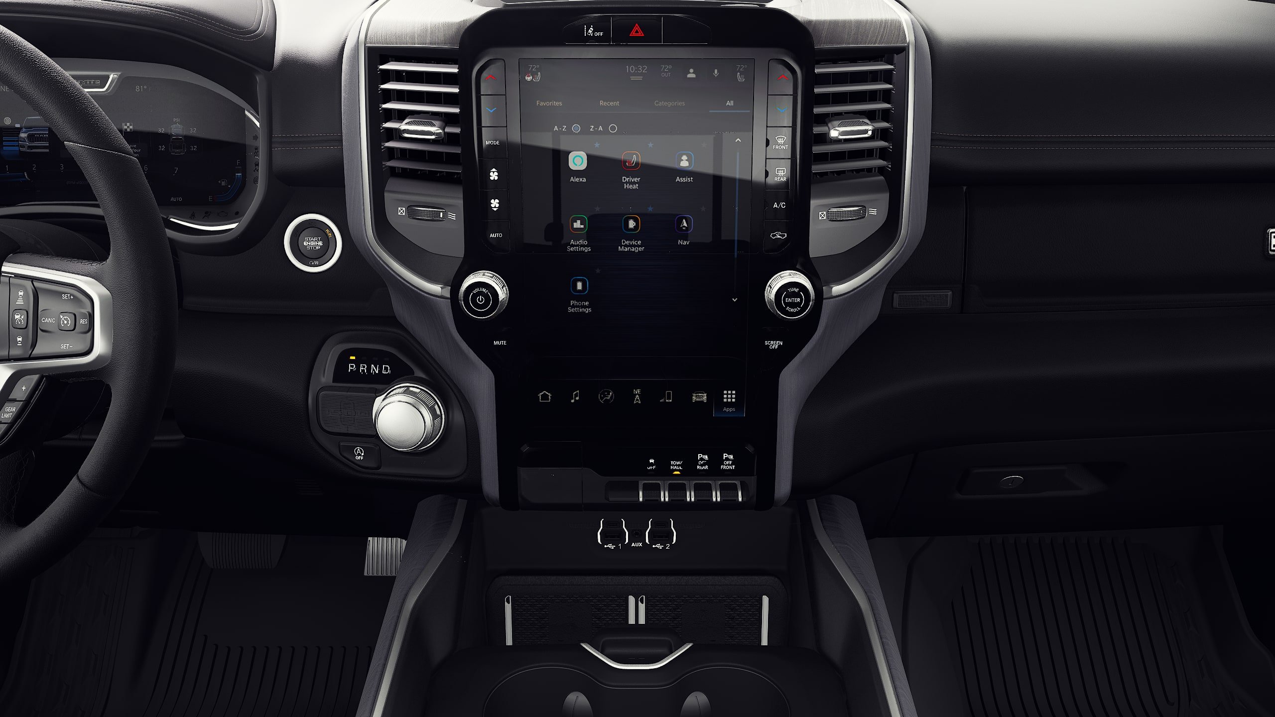 New 2027 Diamond Black Crystal Pearl-Coat Exterior Paint RAM LARAMIE image 5