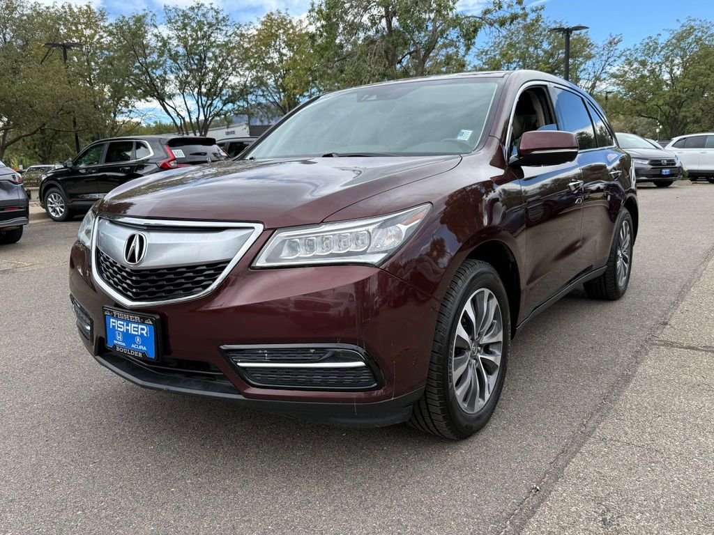 Used 2016 Dark Cherry Pearl Acura 3.5L image 8