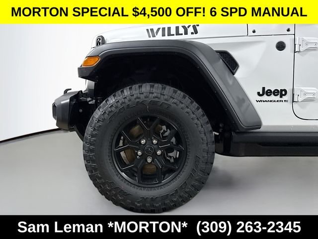 New 2026 Bright White Clearcoat Jeep Willys image 25